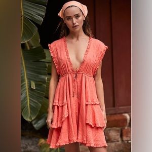Free People Antoinette Mini Dress